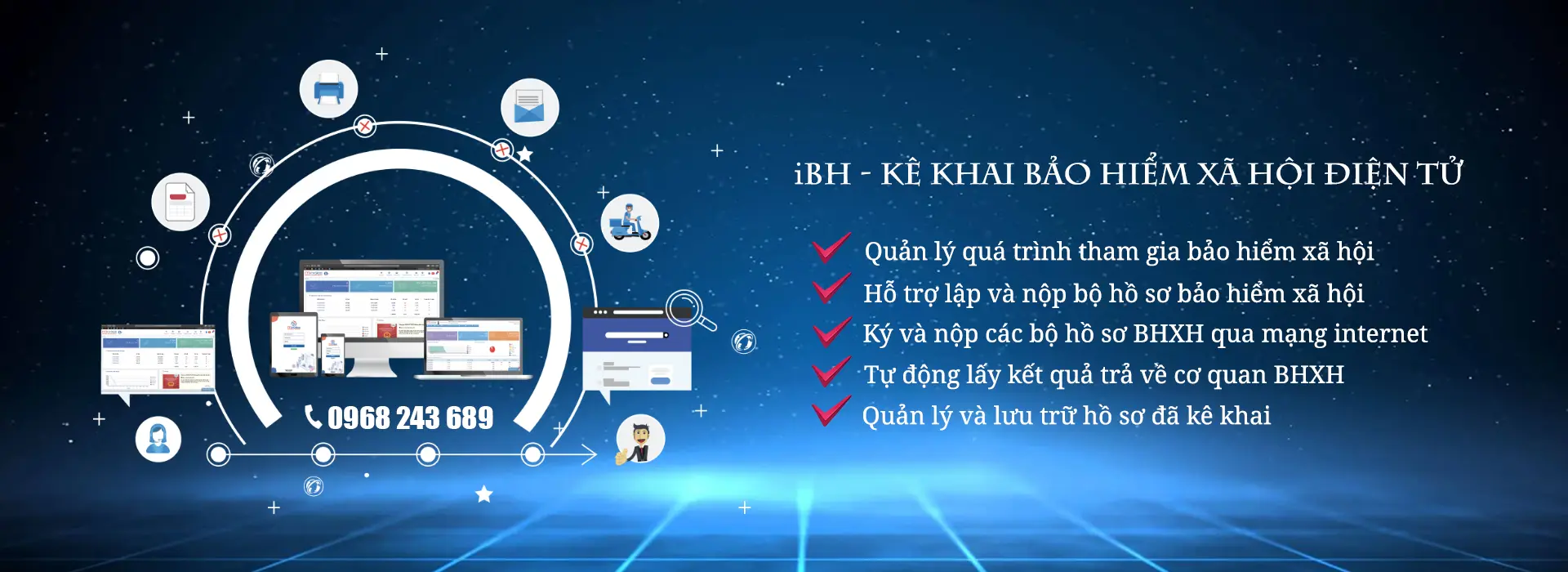 Phần mềm kê khai Bảo hiểm xã hội iBH