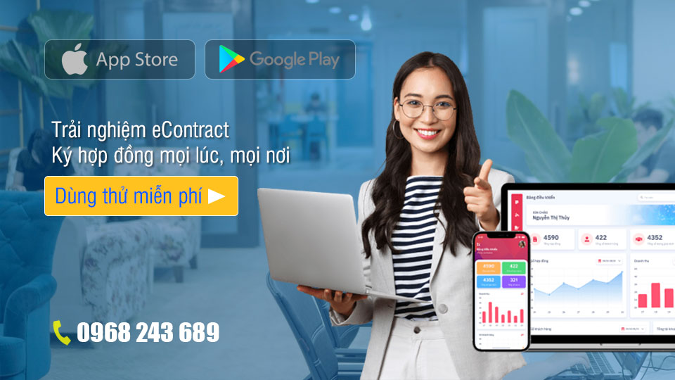 Đăng ký dùng thử Hợp đồng điện tử eContract
