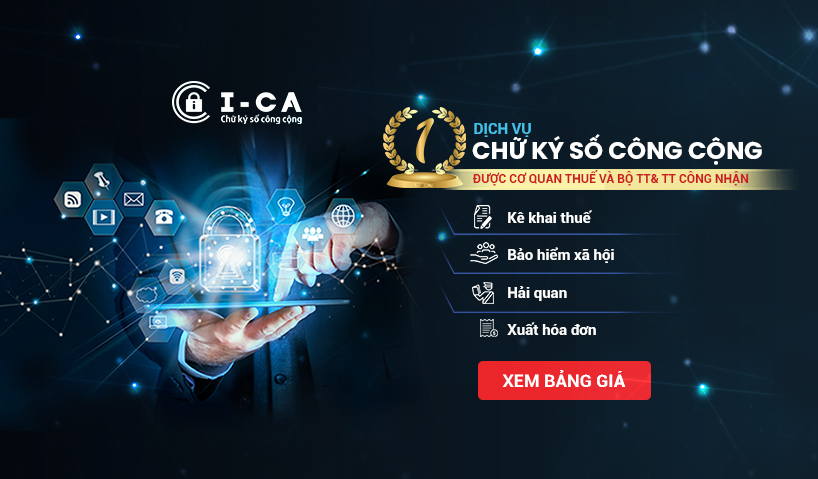 Chữ ký số I-CA