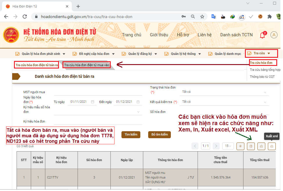 Cổng thông tin tra cứu hóa đơn điện tử mới nhất? Hướng dẫn tra cứu hóa đơn điện tử theo Thông tư 78