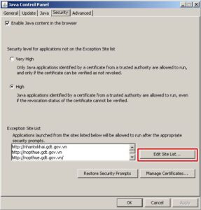 Hướng dẫn cập nhật chữ ký số trên hệ thống đăng ký kinh doanh