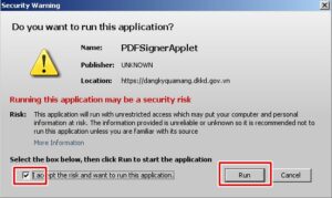 Hướng dẫn cập nhật chữ ký số trên hệ thống đăng ký kinh doanh