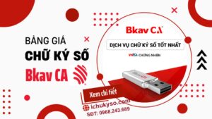 Chữ ký số BKAV