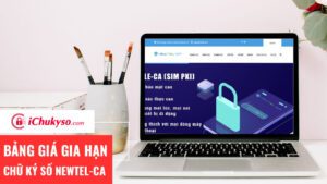 Bảng giá gia hạn chữ ký số Newtel-ca