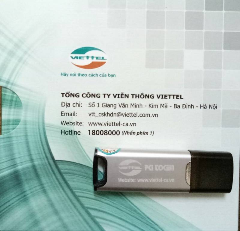 Chữ ký số Viettel CA
