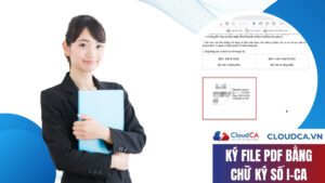 Ký file PDF bằng chữ ký số I-CA