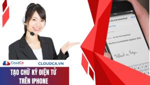 Tạo chữ ký điện tử trên Iphone