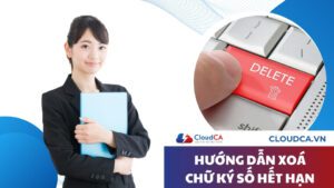 Hướng dẫn xoá chữ ký số hết hạn