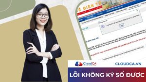 Lỗi không ký số được