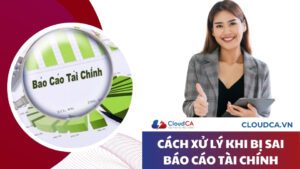 Cách xử lý khi bị sai báo cáo tài chính