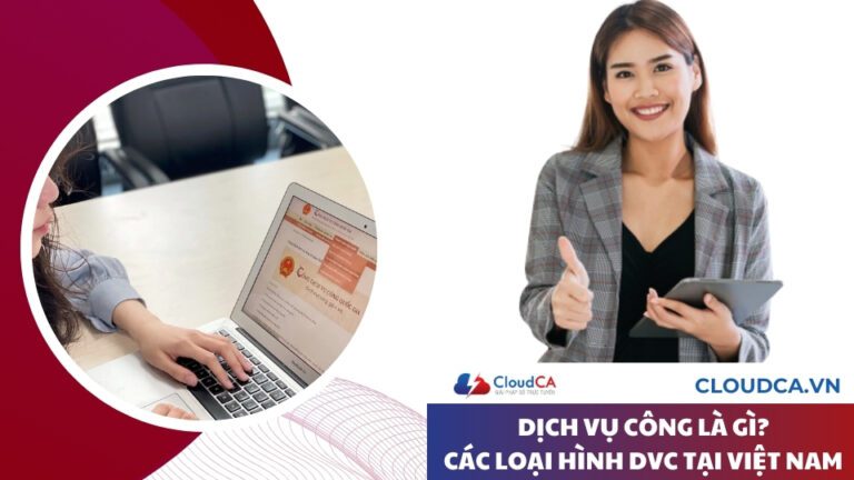 Dịch vụ công là gì? Các loại hình DVC ở Việt Nam
