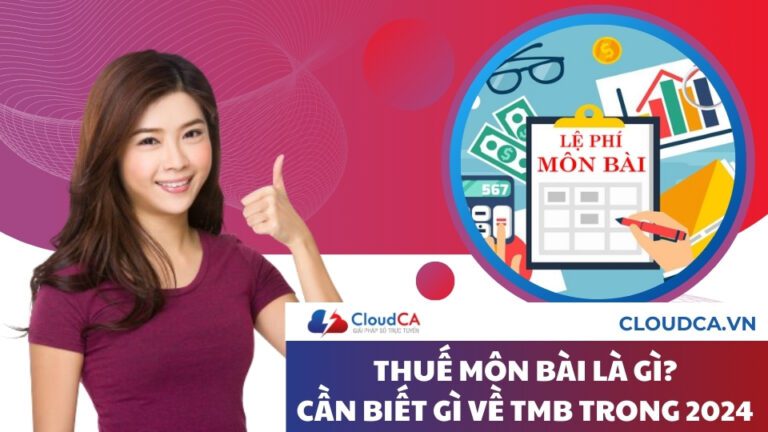 Thuế môn bài là gì?